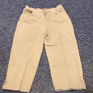 Gloria Vanderbilt Tan Jean Capris sz. 6